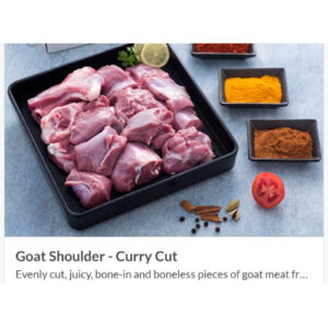 Mutton- Shoulder -Curry Cut