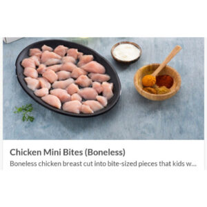 Chicken Mini Bites (Boneless)
